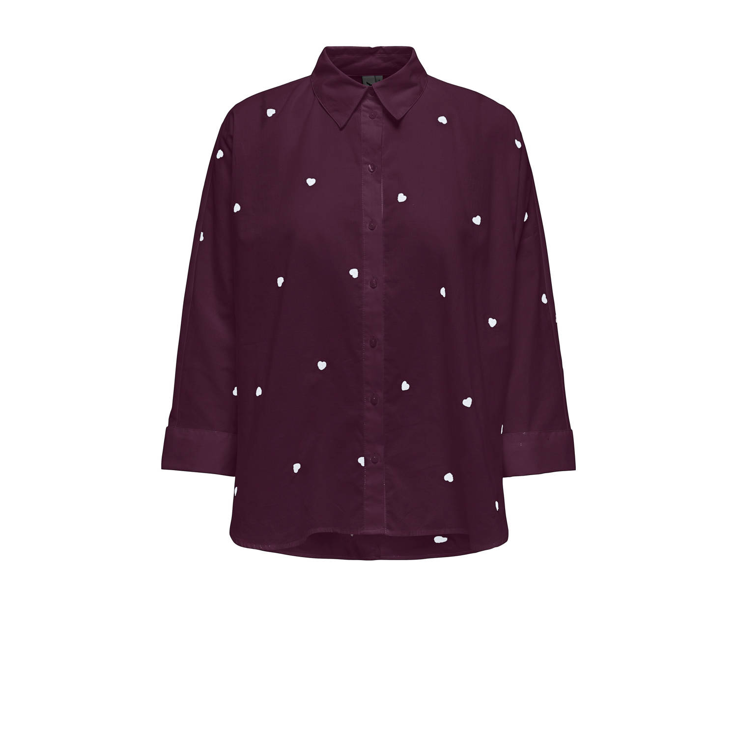 Only Overhemdblouse ONLNEW LINA GRACE LS EMB SHIRT NOOS WVN