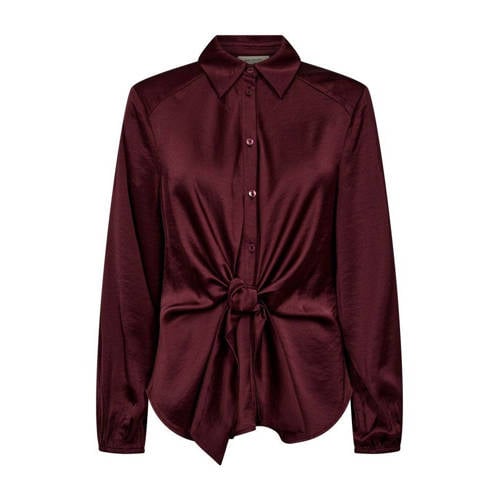 FREEQUENT blouse donkerrood afbeelding
