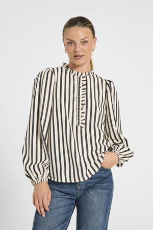 blousetop zwart