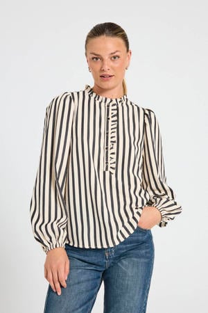 blousetop zwart