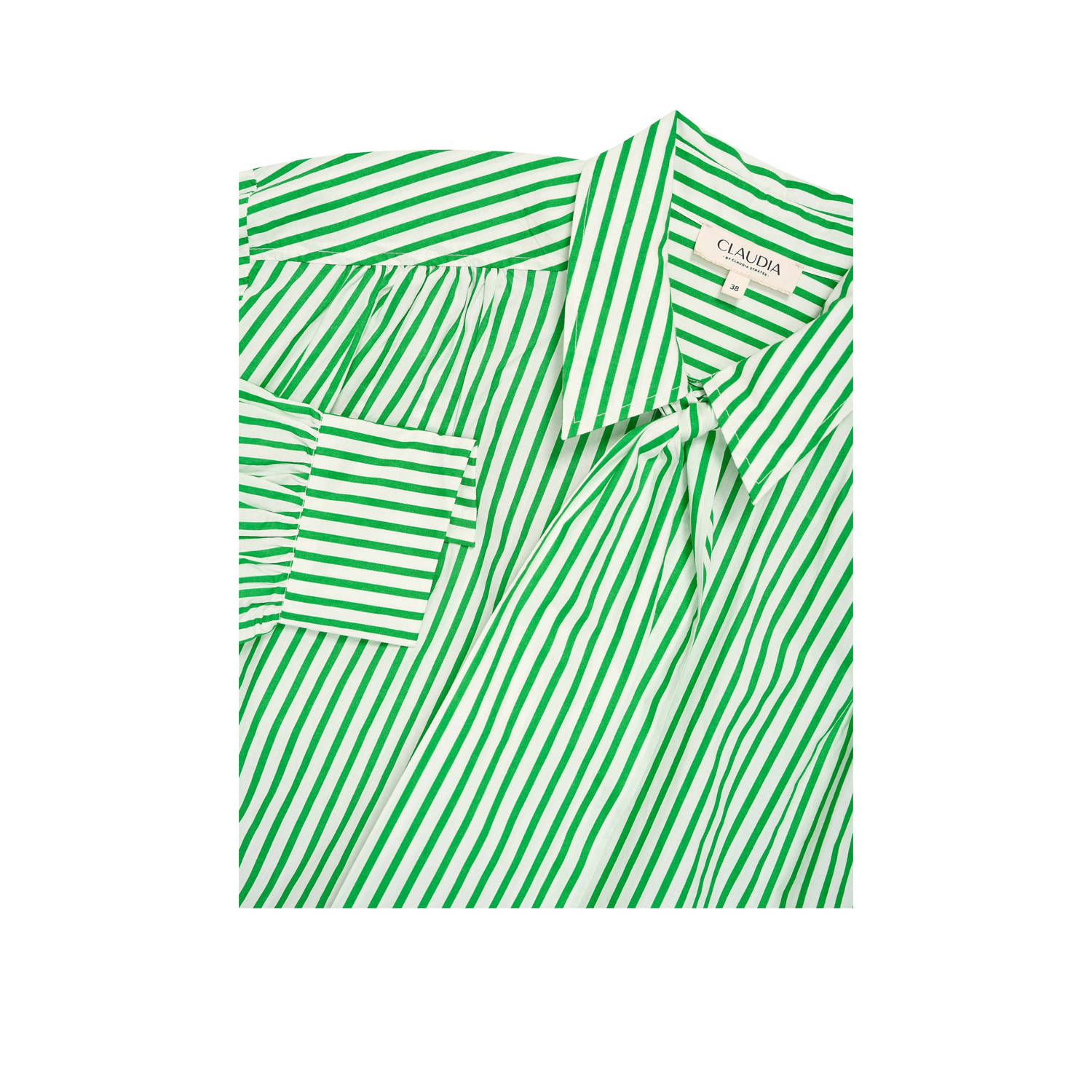 Claudia Sträter blouse groen