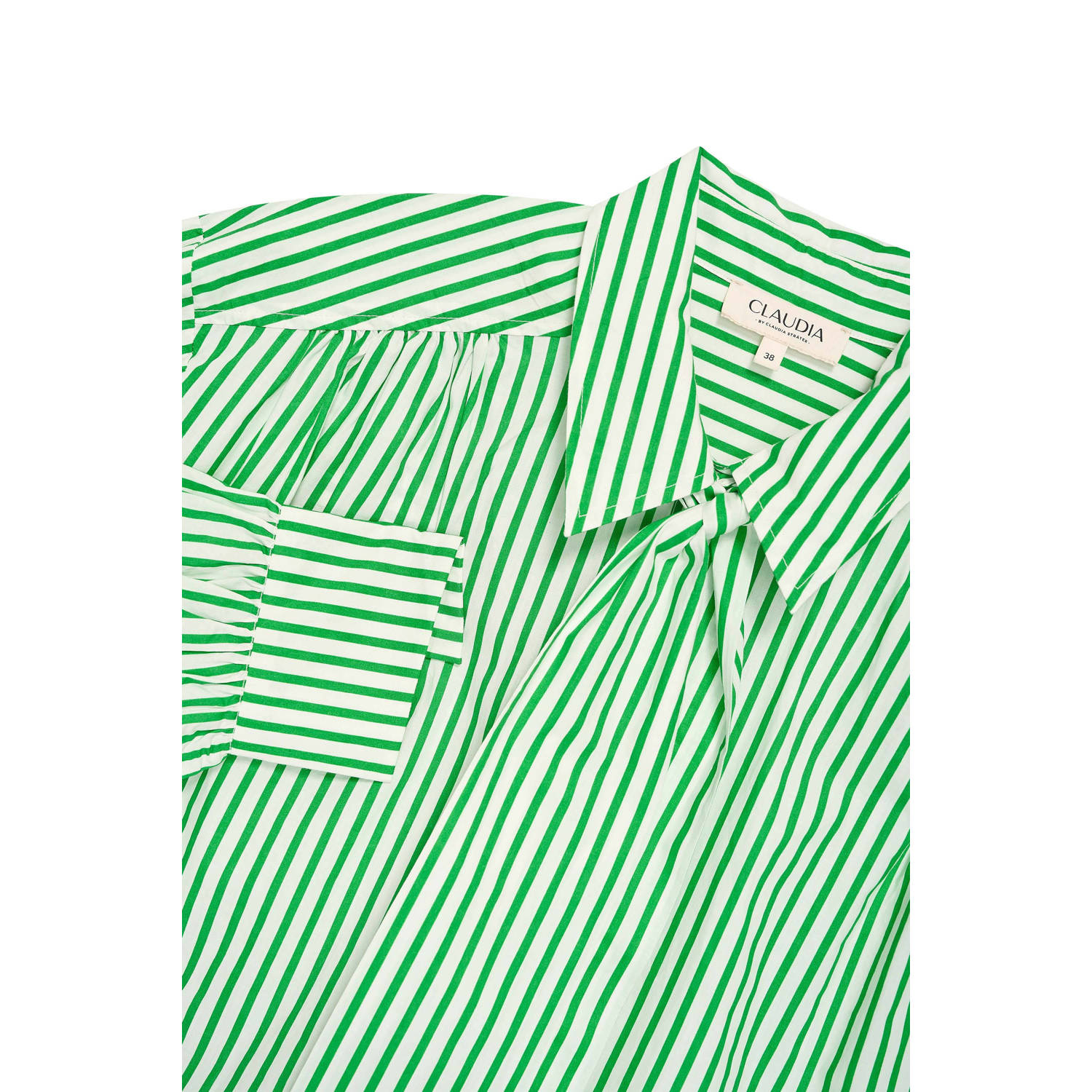 Claudia Sträter blouse groen