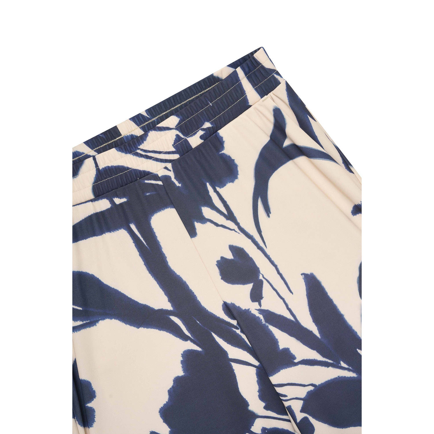 Claudia Sträter wide leg high waist broek taupe