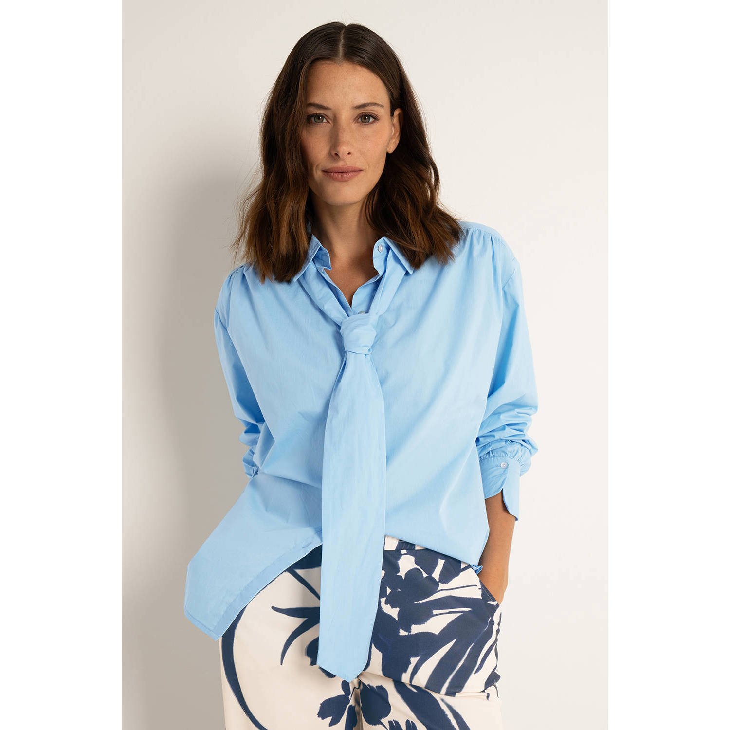 Claudia Sträter blouse blauw