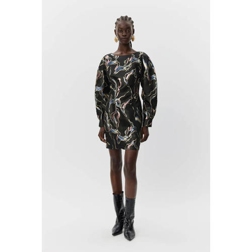 Sofie Schnoor midi jurk met lurex multi afbeelding
