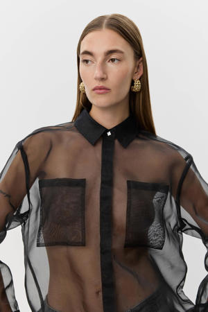 blouse zwart