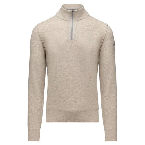 State of Art pullover met wol gebreid beige afbeelding