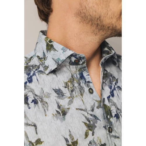 State of Art regular casual overhemd blauw afbeelding