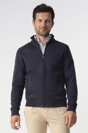 sweatvest donkerblauw