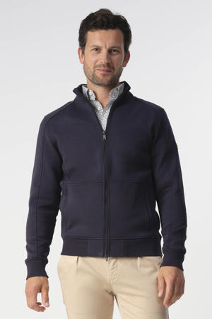 sweatvest donkerblauw
