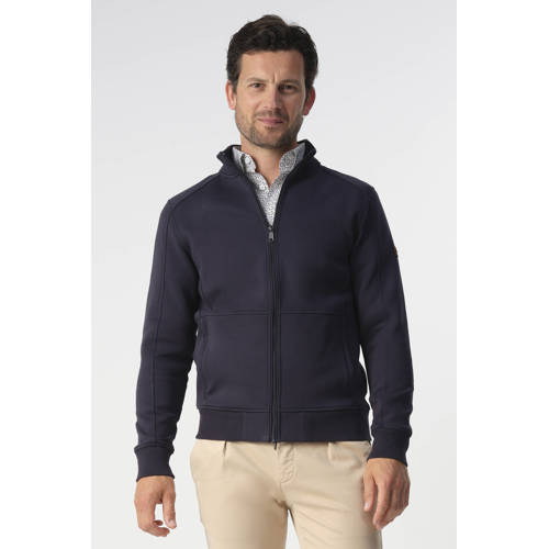 Campbell sweatvest donkerblauw afbeelding