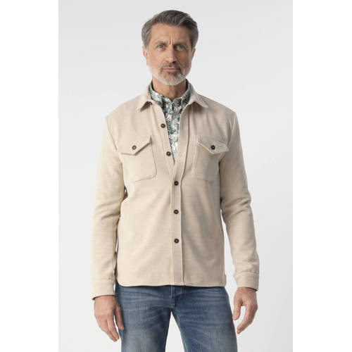 Campbell overshirt ecru afbeelding