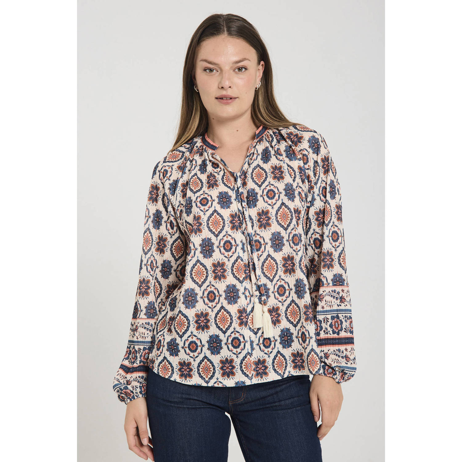 FREEQUENT blouse bruin