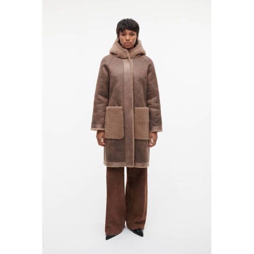 Studio AR by ARMA wollen reversible jas camel afbeelding