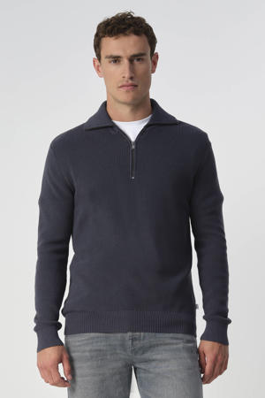 gebreide trui donkerblauw