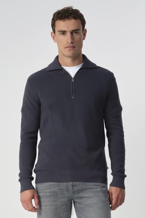 gebreide trui donkerblauw