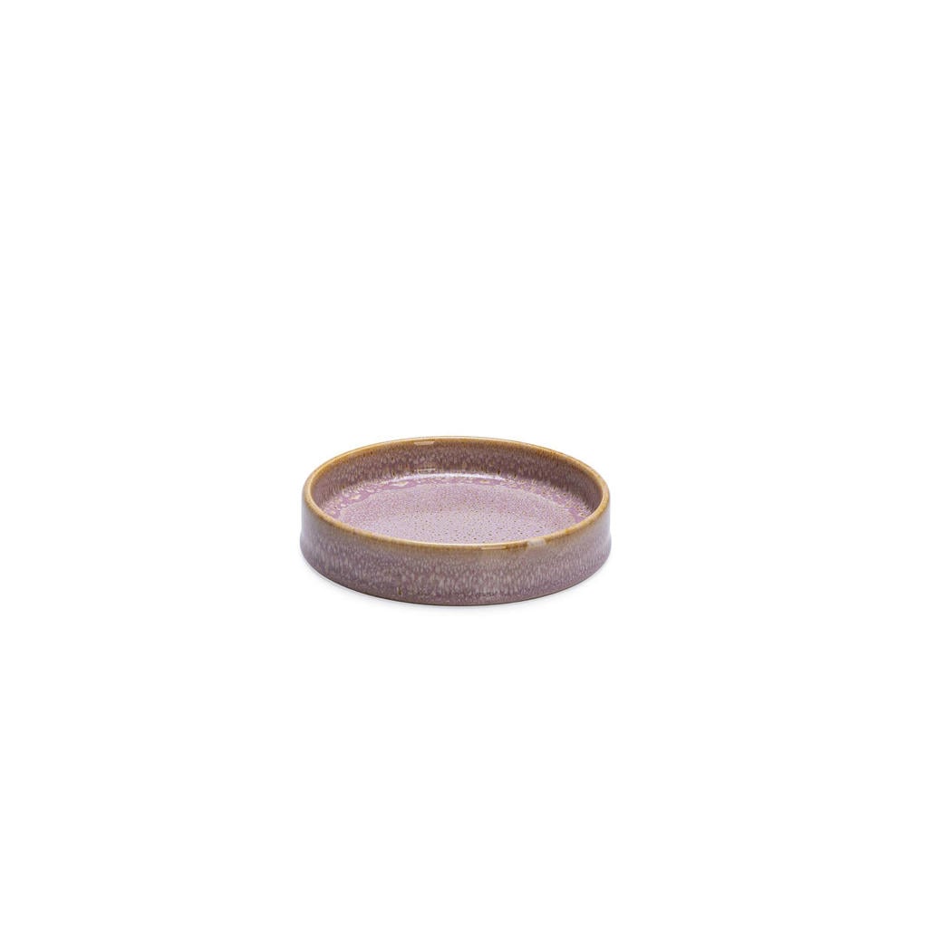 Designed by Lotte kattenvoerbak keramiek Jace roze (15 cm)