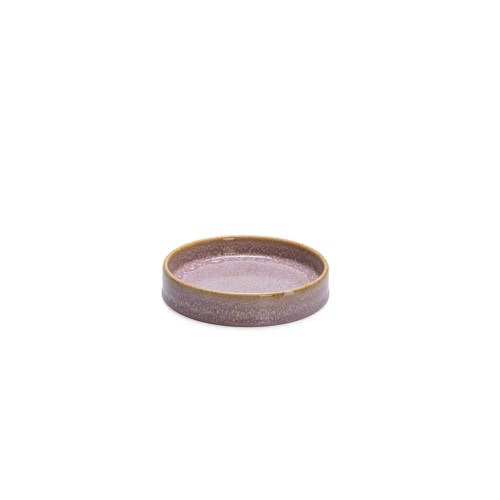 Designed by Lotte kattenvoerbak keramiek Jace roze (15 cm) afbeelding