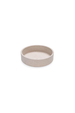 kattenvoerbak bamboe Noor beige (12 cm)