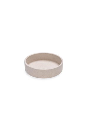 kattenvoerbak bamboe Noor beige (12 cm)
