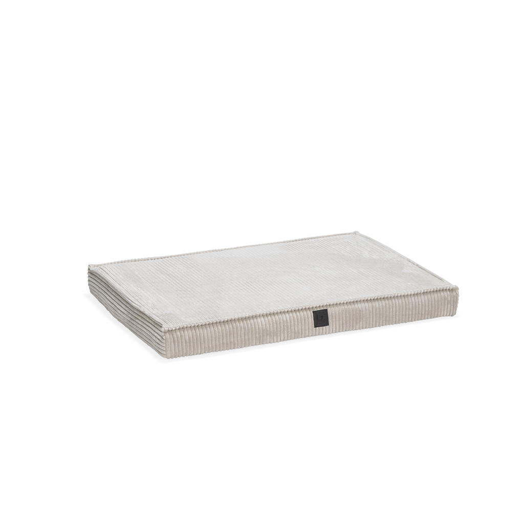Designed by Lotte orthopedisch hondenligkussen ribbed lgrijs (88x58 cm)
