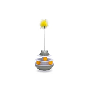 interactief kattenspeelgoed pluche knisper Sapi (19x19x48 cm)