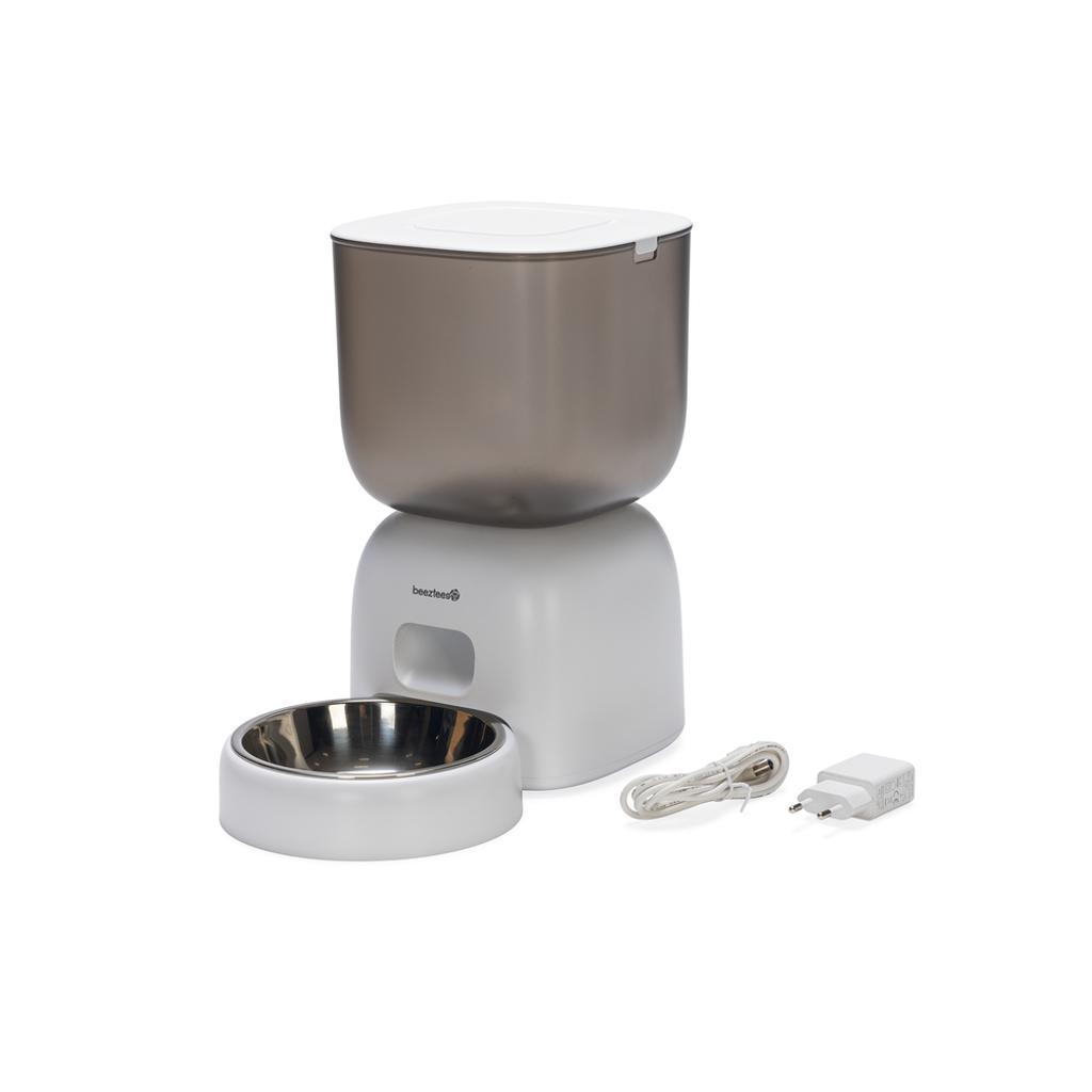 Beeztees SMART kattenvoerbak Chris wit 3ltr (36 cm)