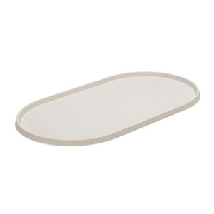 hondenvoerbak silicoon placemat Oona beige (45x25 cm)
