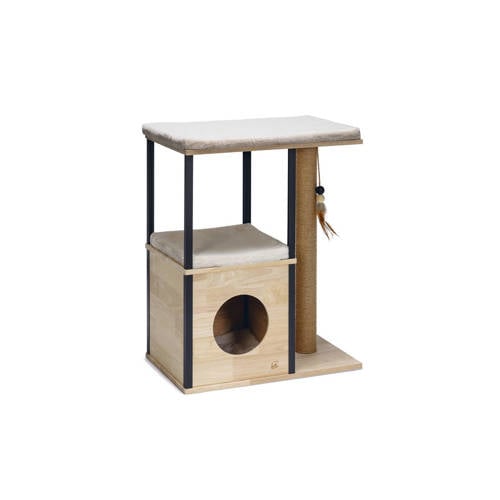 Designed by Lotte krabpaal Nala hout bruin (65x40x82 cm) afbeelding