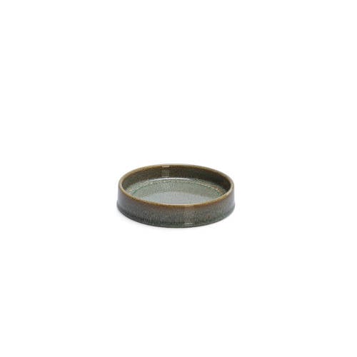 Designed by Lotte kattenvoerbak keramiek Jace groen (15 cm) afbeelding