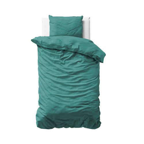 Primaviera Deluxe katoen satijnen dekbedovertrek 1-persoons (140x220 cm) afbeelding