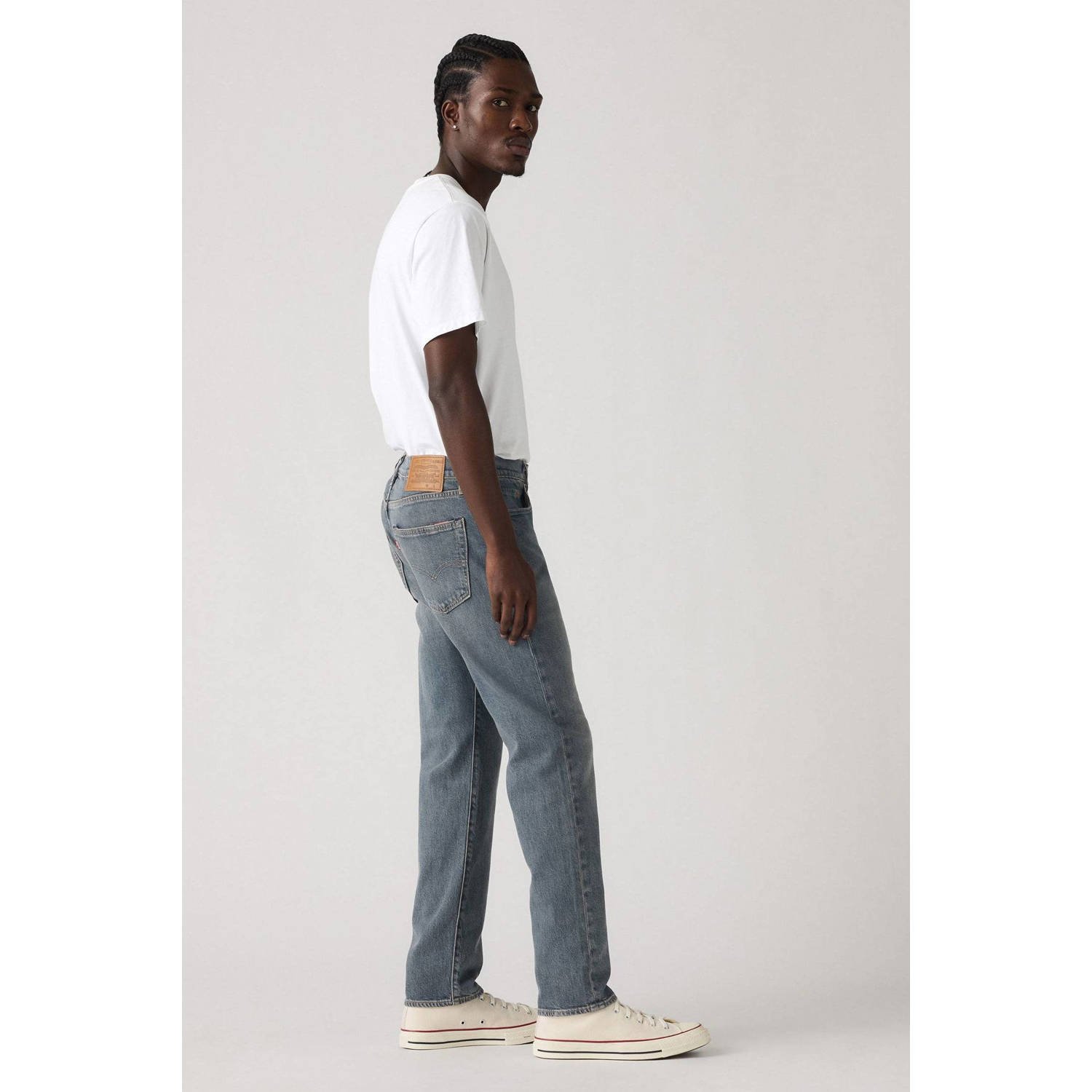 Levi's 502 tapered jeans grijs
