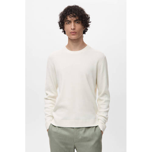 Mango Man pullover trui rib gebreid afbeelding