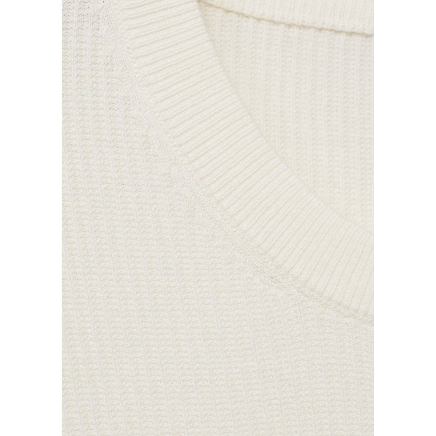 Mango Man pullover trui rib gebreid