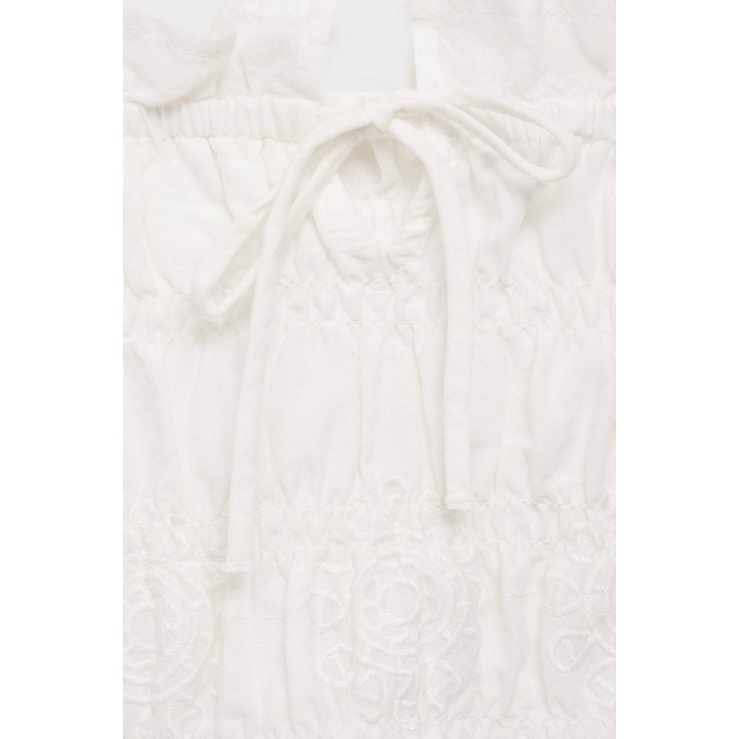 MANGO TEEN strapless top ecru