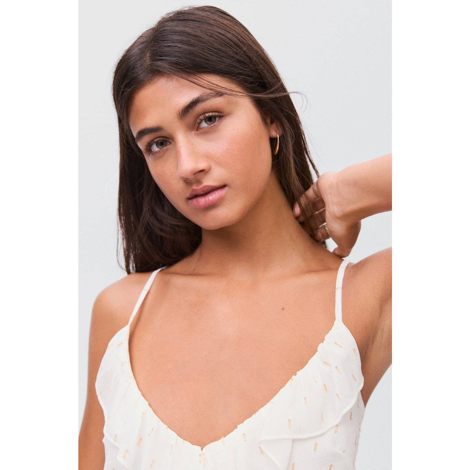 MANGO TEEN cropped top wit