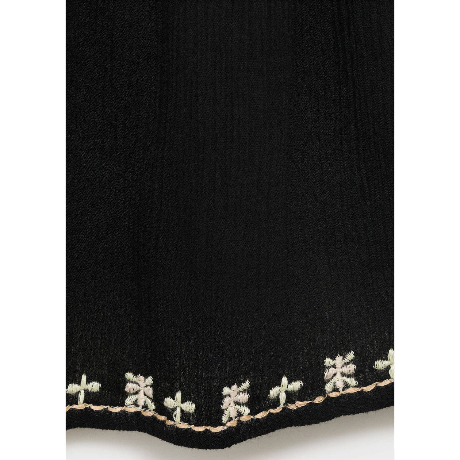 MANGO TEEN strapless top zwart