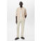Mango Man linnen casual overhemd beige