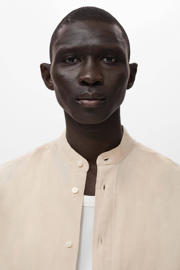 thumbnail: Mango Man linnen casual overhemd beige