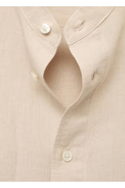 thumbnail: Mango Man linnen casual overhemd beige