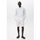 Mango Man linnen casual overhemd wit