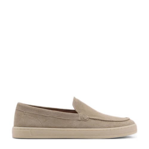 Mango Man suède loafers beige afbeelding