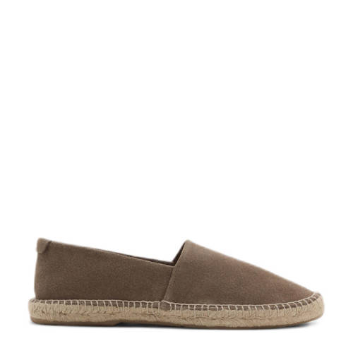 Mango Man suède espadrilles bruin afbeelding