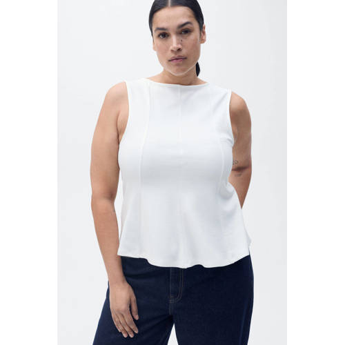 Mango top wit afbeelding