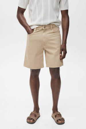 denim regular short beige