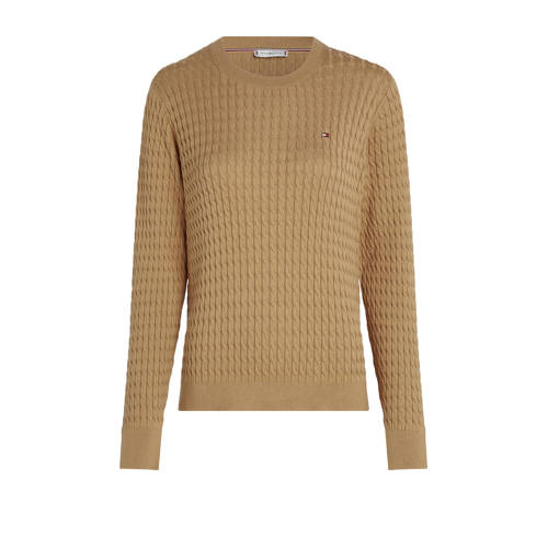 Tommy Hilfiger gebreide trui met kabels afbeelding