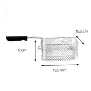 thumbnail: Inventum  frituurpan - GF431S - 3 liter - RVS/zwart