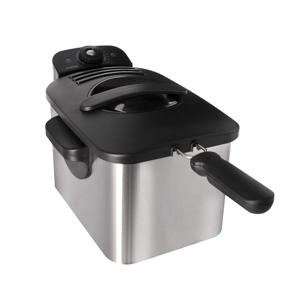  frituurpan - GF431S - 3 liter - RVS/zwart