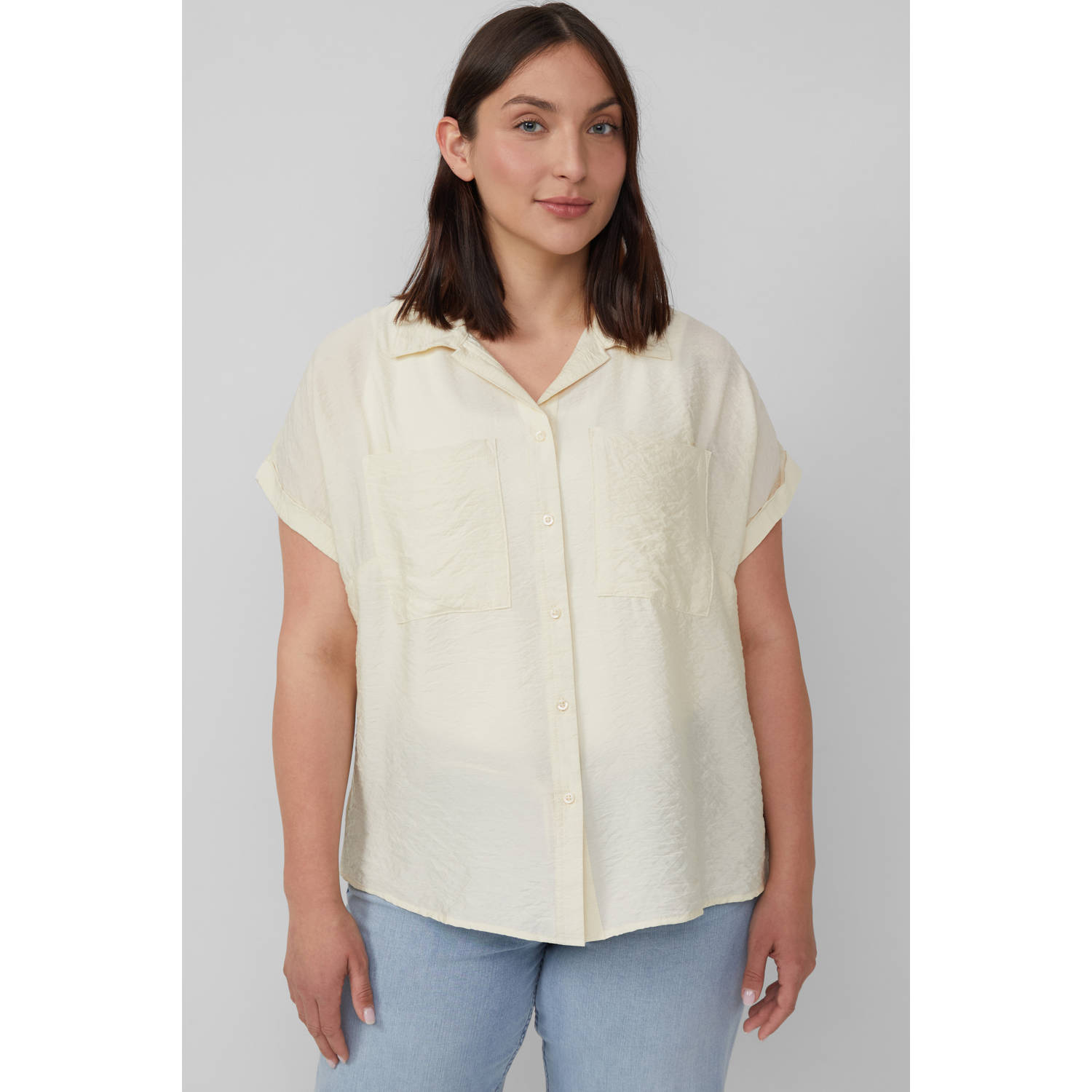 S.Oliver Curve blouse ecru