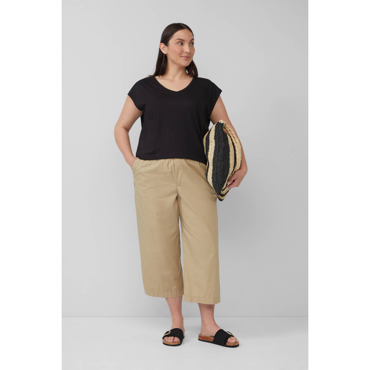 s.Oliver Curve top zwart